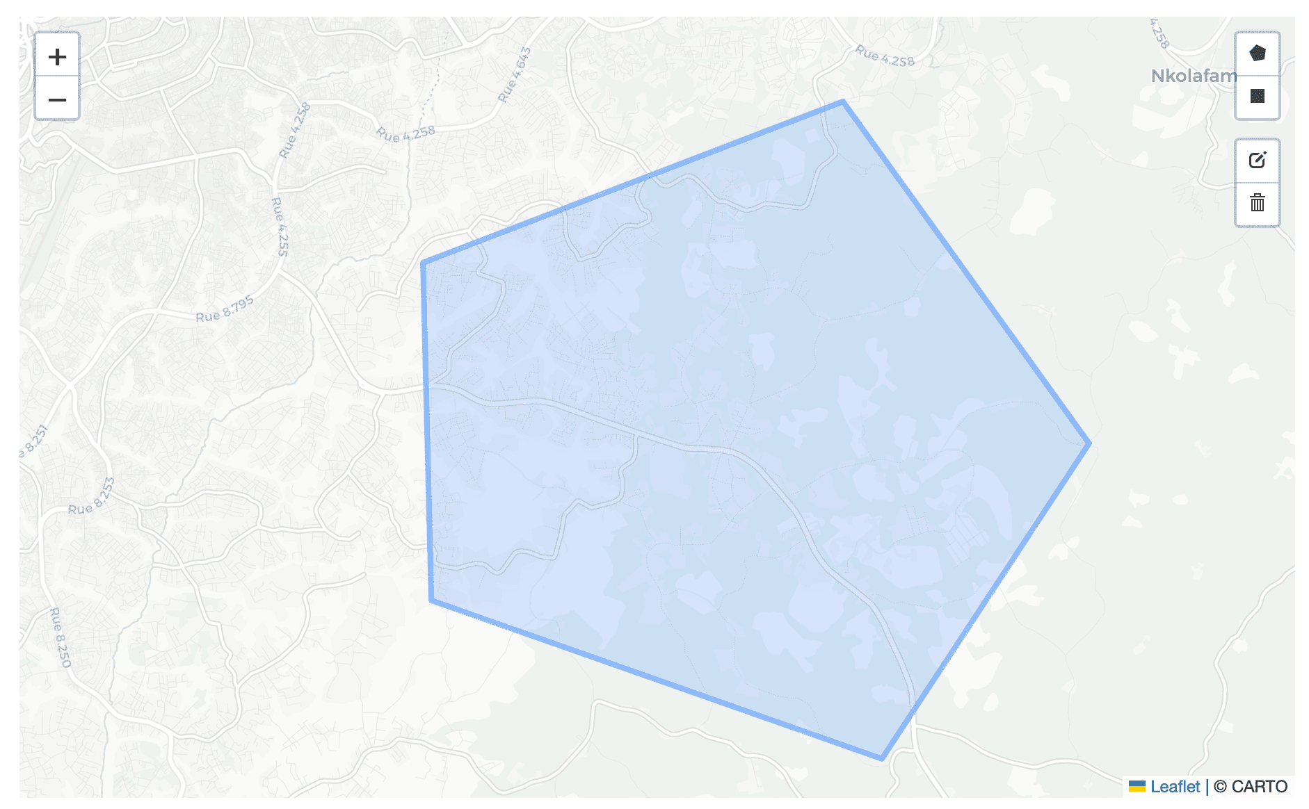 Gestion des zones d'intérêt